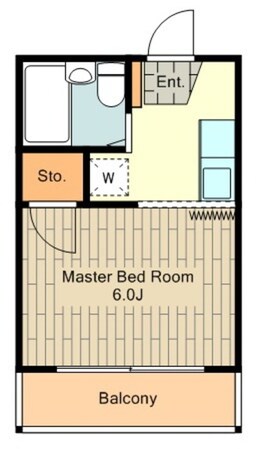 シャルムサシダの物件間取画像